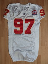 NFL KANSAS CITY CHIEFS GAME USED ISSUED JERSEY Trikot PIERRE WALTERS Matchworn