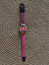 Swatch Uhr „Pink Betty“ LK 118, Armbanduhr (80er Jahre)