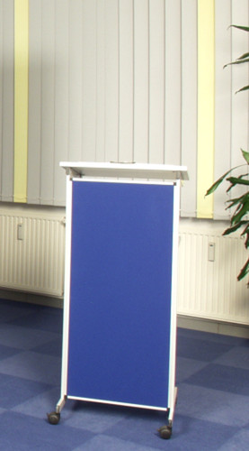 Carto rednerpult blau - rednerpult,