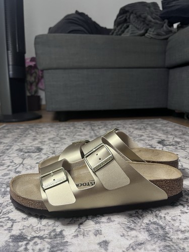 Goldene birkenstock arizona - goldene,