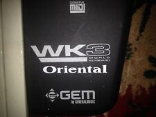 GEM WK 3 Orient Keyboard Arabisch, Türkisch, Orient Klinge, und Rhythmen