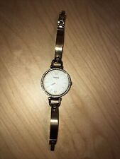 Fossil Damenuhr Uhr Armbanduhr Chronograph Edelstahl Georgia