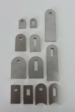 Anschweißlasche Edelstahl V2A - Metall Halter Inox Niro Lasche Platte Blech VA