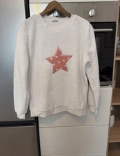 Janina Teddy Pullover Weiß
