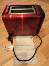 Toaster Bosch Hausgeräte DesignLine TAT3P424DE - rot