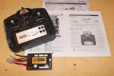 Heng Long 2.4 GHz-V7 Set, Fernbedienung und Fahrtenregler aus Tiger I