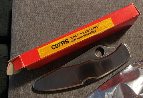 Spyderco c07rs 2nd police - c07rs,