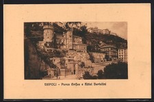 Napoli, Parco Grifeo e Hotel Bertolini, Ansichtskarte 