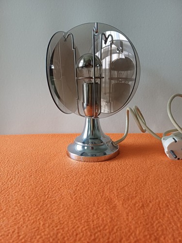 Nachtkästchenlampe chrom - ,