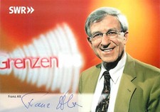 Franz alt swr autogrammkarte - franz,