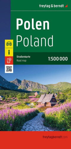 Polen straßenkarte - polen,,