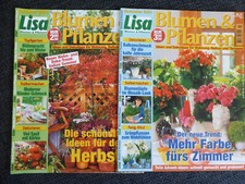 LISA Blumen & Pflanzen, Gartenzeitschriften, Ausgabe 10,11/2001 ... WIE NEU !!