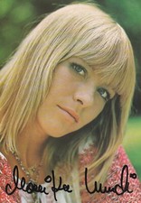 original signiertes Autogramm von Monika Lundi