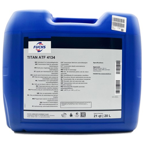 Liter fuchs titan atf 4134 - liter,