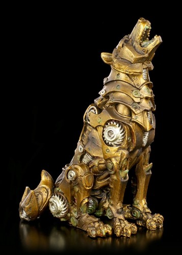 Steampunk figur heulender - figur,