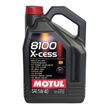 5 Liter Motul 8100 X-Cess 5W40 Motoröl VW 502.00 505.00 229.5 Fiat 5W-40 Opel