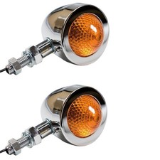 Motorrad Blinker Chrom Bullet