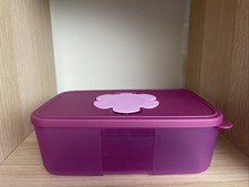 Tupperware Feuchttücherbox Box groß 1,5l TÜCHERBOX Tuppercare Baby Lila Neu