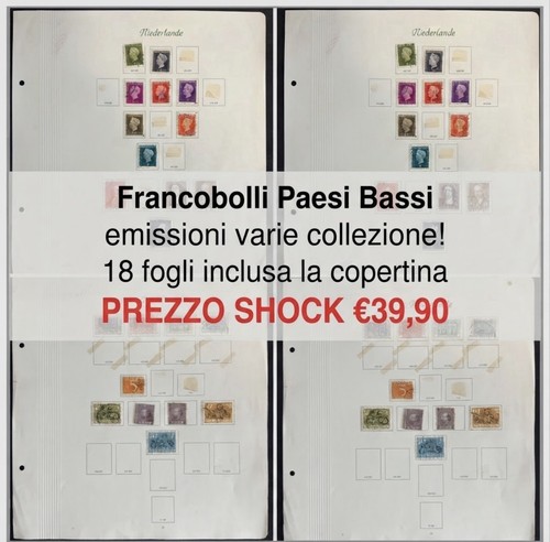 Lot bogen briefmarken - 18,