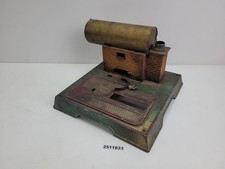 Sockel Dampfmaschine Kesselanlage Feuerhaus Blech Metall Antik Zubehör #2511833