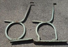 2 alte Eisen Teile von