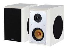 AudioBlock S-100, 3-Wege, Klavierlack weiß, Front Alu gebürstet (Paarpreis)