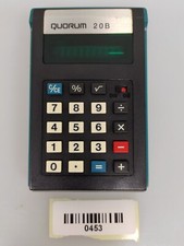 0453 Taschenrechner QUORUM 20B