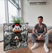 Kunstwerk "Keep Kalm" auf