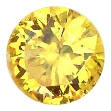 Zirkonia,gelb 5  mm, Rundschliff, Brillant,lupenrein,für Ihre Liebsten.