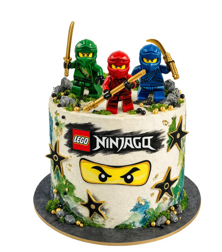 Tortenaufleger ninjago torte - tortenaufleger,