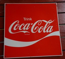 Coca cola werbe - coca, schild