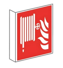 Fahnenschild „Wandhydrant“