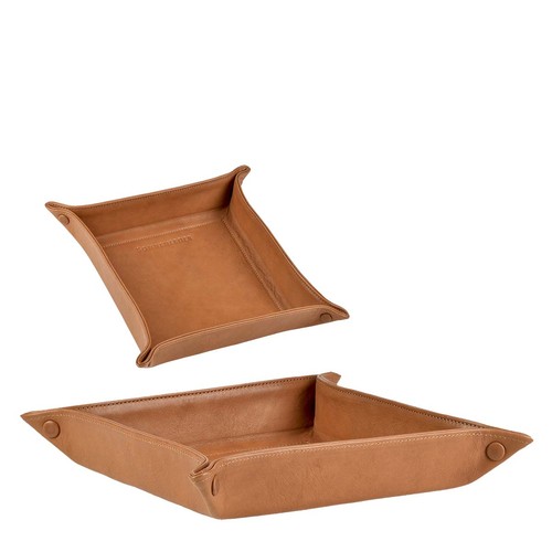Leder ablageschale - leder,