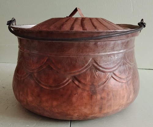 Vintage kupfer topf kessel - vintage,