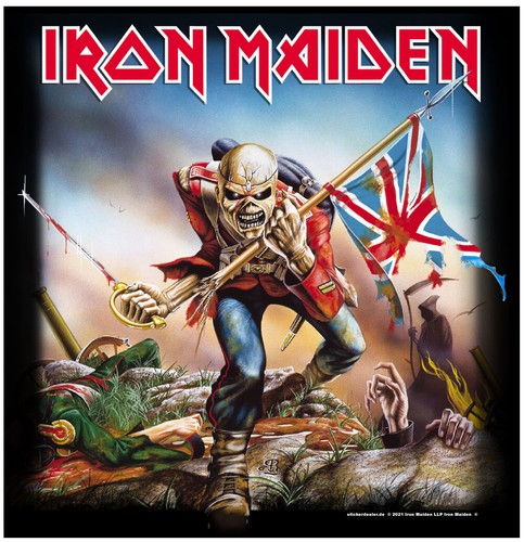 Iron maiden aufkleber trooper - iron,