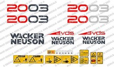 NEUSON 2003 Bagger Aufkleber