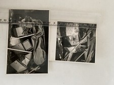 Foto Original Konvolut Postkarte VW T1 Bulli Unfall Bild