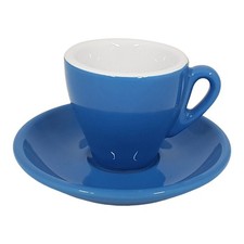 Espressotasse blau dickwandig