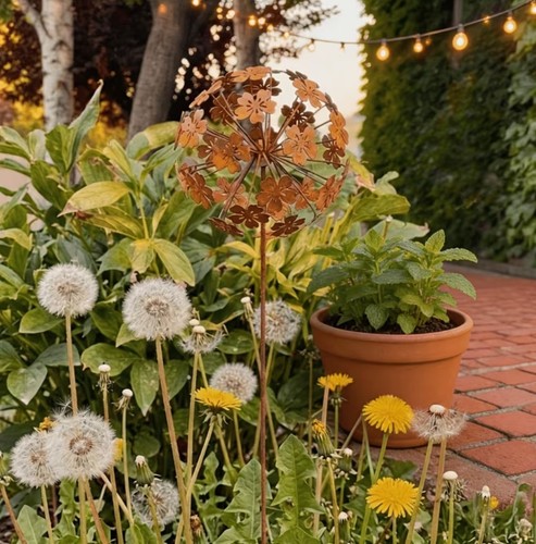 Edelrost pusteblume - edelrost,
