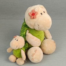 NICI Schildkröte Matilda ❤️ Kuscheltier Stofftier Plüschtier ca 15 + 35cm SET