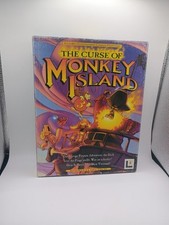 The Curse of Monkey Island ( III ) IBM PC CD-Rom Spiel Big Box Lucasarts 1997 B2
