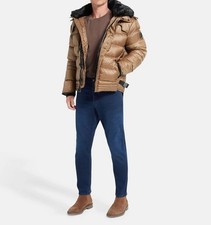 NEU! Wellensteyn Starstream Men Herren Winter Jacke Hellbraun Steppjacke  Q