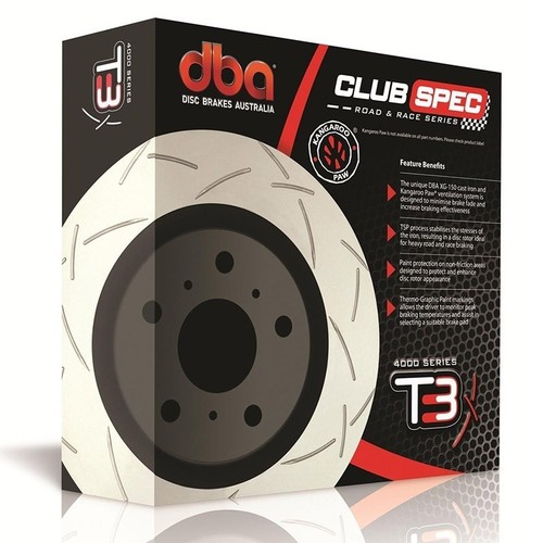 Dba 4000 slotted - dba, rear