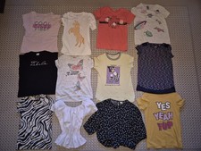 Mädchen Kleidungspaket T-Shirts Shirts Gr. 146-152 10-12 J. 12 Teile