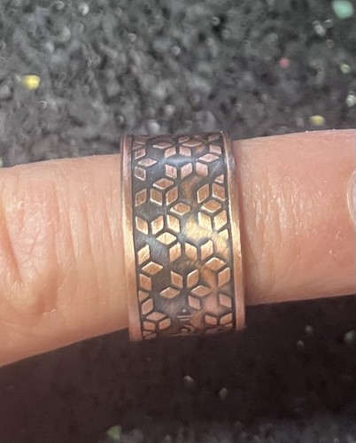 Handgefertigter ring aus - handgefertigter,
