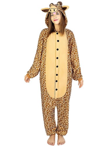 Giraffen onesie kostüm - giraffen,