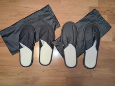 2x Hotel-Hausschuhe-Gäste  Unisex 1x M / 1 x L