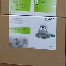 6 x Einbaustrahler GU10 AR111 FOZZ Planet Callisto Downlight Ø180mm