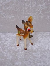 Walt Disney Design Kunststoff Spielzeug Bambi Rehkitz Vintage um 1960/70 - 14 cm