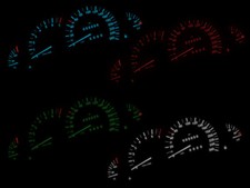 LETRONIX LED Tachobeleuchtung Weiß Blau Rot Opel Vectra B Omega B Frontera B P&P